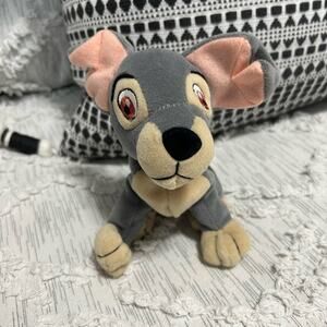 Disney Store Vintage Tramp 7” Mini Bean Bag Plush